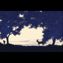 Composition Study: Stag